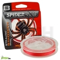 SpiderWire Stealth Smooth Filler Spools Mikrokristályos Polimerréteg bevonatú Fonott Pergető Zsinór 150m Piros 10.7kg | 23lb | 0.12mm