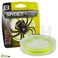 SpiderWire Stealth Smooth Filler Spools Mikrokristályos Polimerréteg bevonatú Fonott Pergető Zsinór 150m Sárga 7.3kg | 16lb 0.08mm