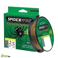 SpiderWire Stealth Smooth8 Filler Spools Mikrokristályos Polimerréteg bevonatú Fonott Pergető Zsinór 270m Camo 46.3kg | 0.39mm