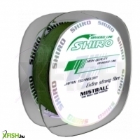 Mistrall Braid Shiro Fluo Univerzális fonott zsinór Fluo Zöld 200 m 0,13 mm 9,60 kg