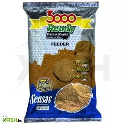 Sensas 3000 Ready Feeder Horgász Etetőanyag 1,25Kg