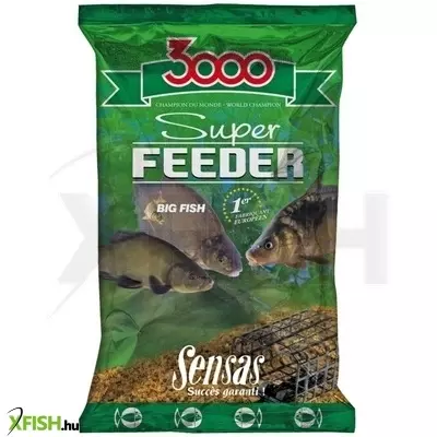 Sensas 3000 Super Feeder Nagyhalas Feeder Etetőanyag 1 Kg Big Fish