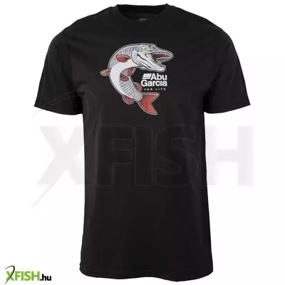 Abu Garcia Revo Beast™ T-Shirt Póló Mens L Black Polyester/Cotton Fekete