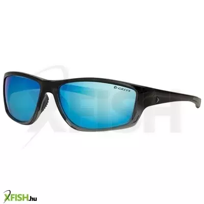 Greys G3 Sunglasses Unisex One Size Fits Most Gloss Napszemüveg Fekete/kék polikarbonát lencsével