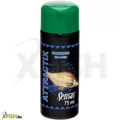 Sensas Attractix 75 ml Bremes / Brasem Folyékony Aroma - Keszeges