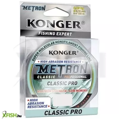 Konger Metron Classic Pro Monofil Zsinór 150m 0,18mm 4,85Kg