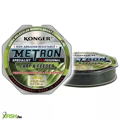 Konger Metron Specialist Pro Carp Feeder Monofil Zsinór 150m 0,20mm 5,9Kg