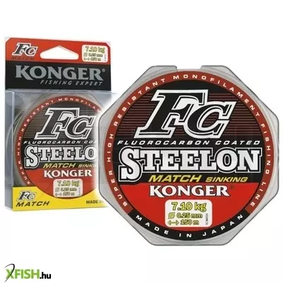 Konger Steelon Fc Monofil Match Zsinór 150m 0,16mm 3,85Kg