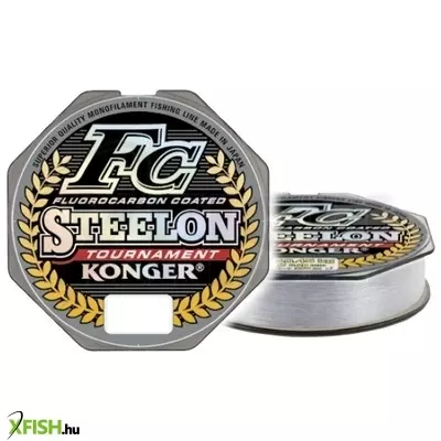 Konger Steelon Fc Tournament Monofil Előkezsinór 30m 0,14mm 3,4Kg