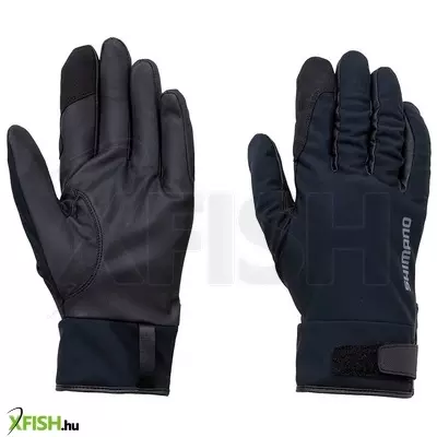 Shimano Apparel Waterproof Glove Profi Horgász Kesztyű Fekete M