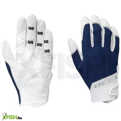 Shimano Apparel Ocea Chloroprene 3D Stretch Glove Kesztyű Kék Fehér M