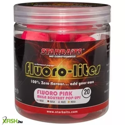 Starbaits Fluoro Lite Pop Up 20 Mm - Pink 80G