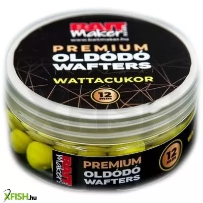Bait Maker Premium Oldódó Wafters Csali 12 mm Wattacukor 30 g