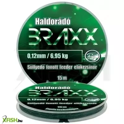 Haldorádó Braxx Pro - Fonott Feeder Előkezsinór 0,04Mm 10m