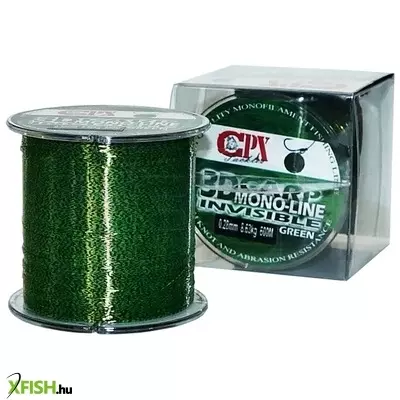 Cpx 3d Carp Monoline Monofil Pontyozó zsinór 0,32mm 600m 10,52kg Zöld