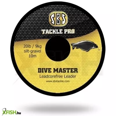 Sbs Dive Master Leadcore Ólommentes Előkezsinór Silt Gravel 10m 20 Lbs