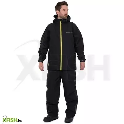 Matrix 10k Jacket Vízálló Horgász Kabát Fekete M