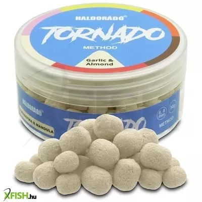 Haldorádó TORNADO Method csali 6, 8 mm - Fokhagyma & Mandula 30g