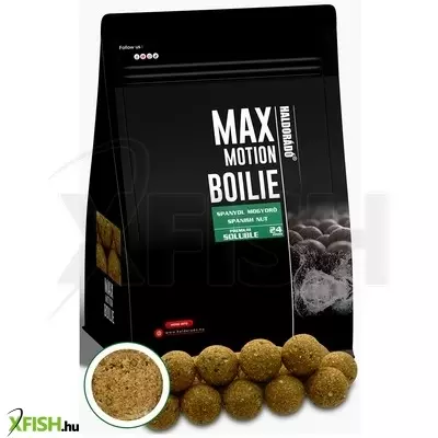 Haldorádó Max Motion Boilie Premium Soluble 24 Mm - Spanyol Mogyoró bojli 800g