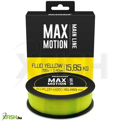 Haldorádó Max Motion Fluo Yellow 0,40 Mm / 700 M - 15,85 Kg pontyozó zsinór