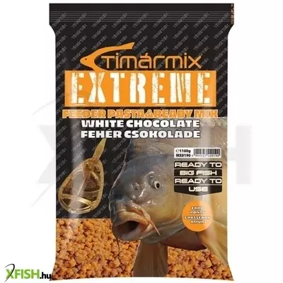 Tímár Mix Extreme Feeder Pasta & Ready Brutal Corn Mix Etetőanyag White Choco 1100 Gr
