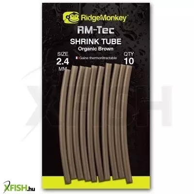 Ridgemonkey Rm-Tec Shrink Tube Organic Brown 2,4Mm Zsugorcső