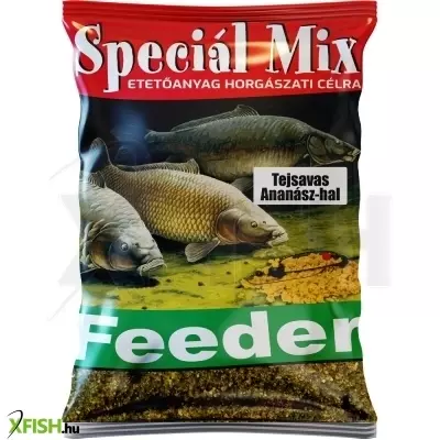 Speciál mix Tejsavas Ananász-hal Feeder etetőanyag 1000 g