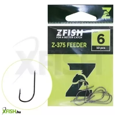 Zfish Z375 Feeder Horog 12-es 10db/csomag