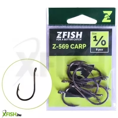 Zfish Z569 Pontyozó Horog 4-es 10db/csomag