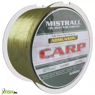 Mistrall Admunson Carp Monofil pontyozó zsinór 600 m 0,40 mm 20,50 kg Camo