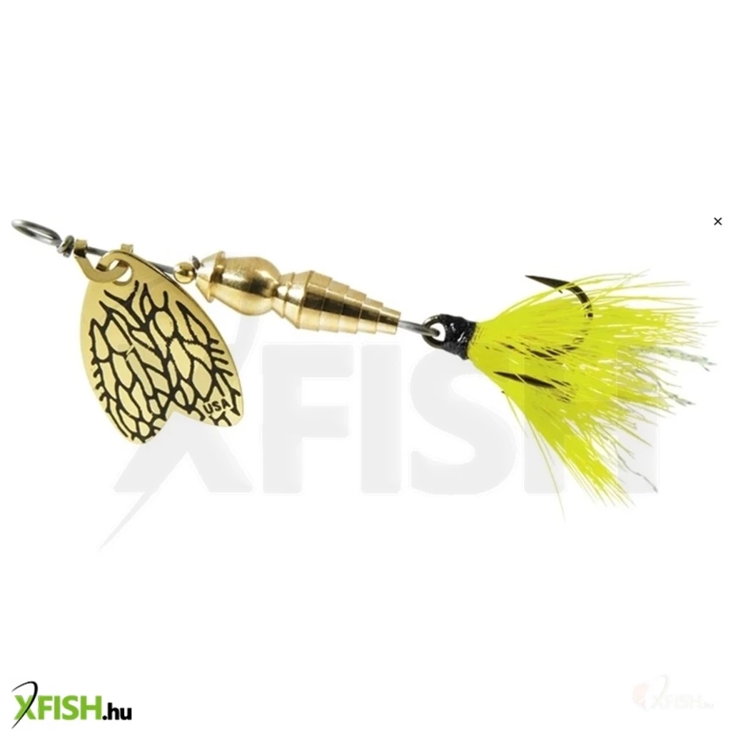 Mepps Bug Les Cucchiaini Mosche, Jaune de Mai, 00/1.5 g
