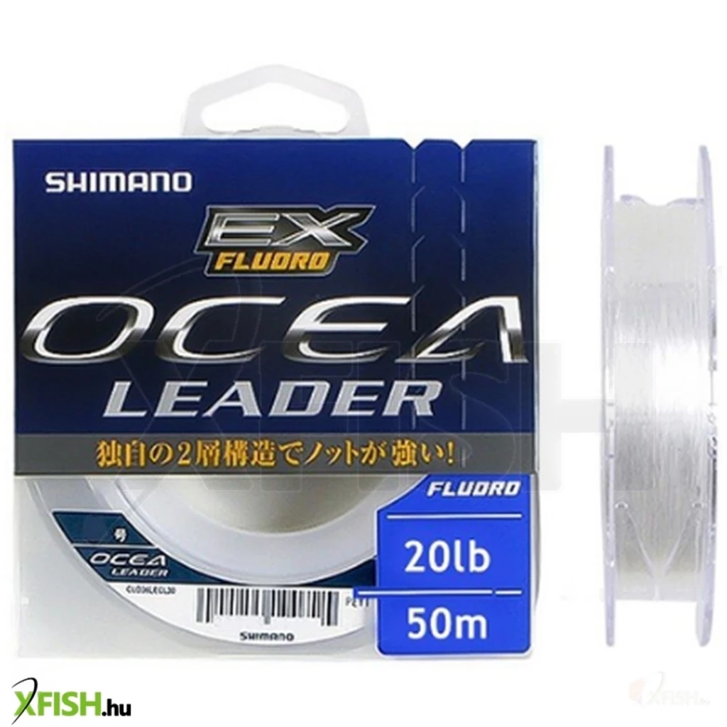 Shimano Line Ocea EX Fluoro Leader Rablóhalas Előkezsinór