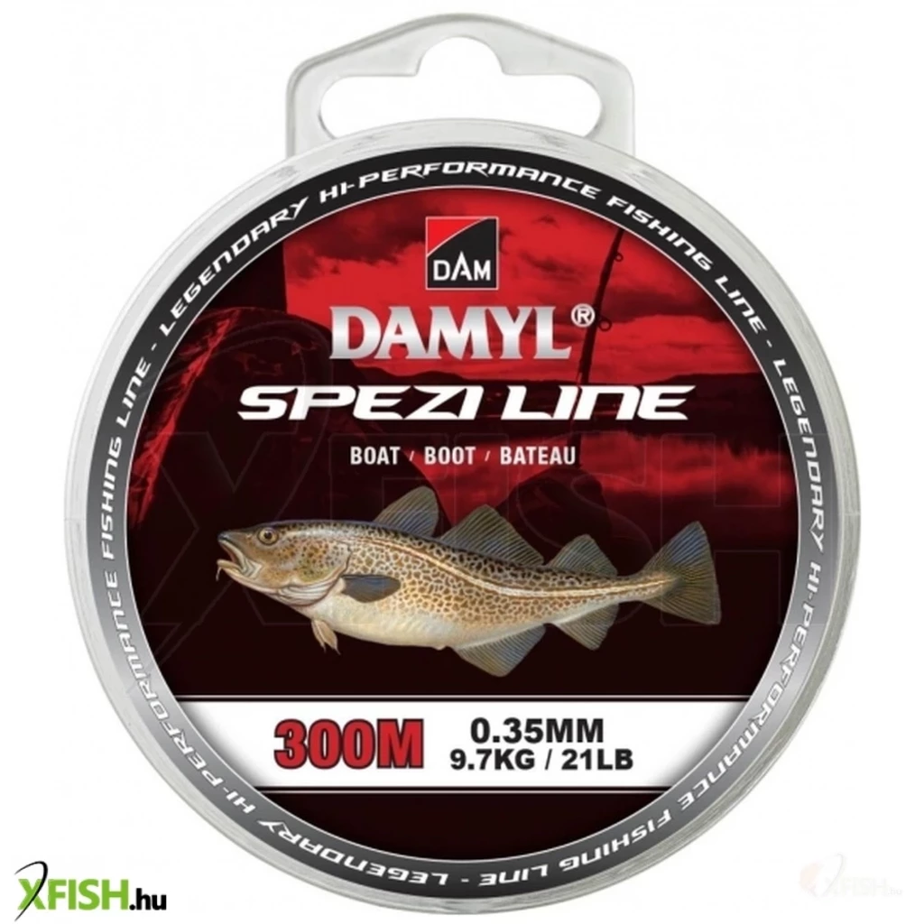 DAM Damyl Spezi Line Trout Angelschnur - 500m 0.20mm 3.2Kg Transparent