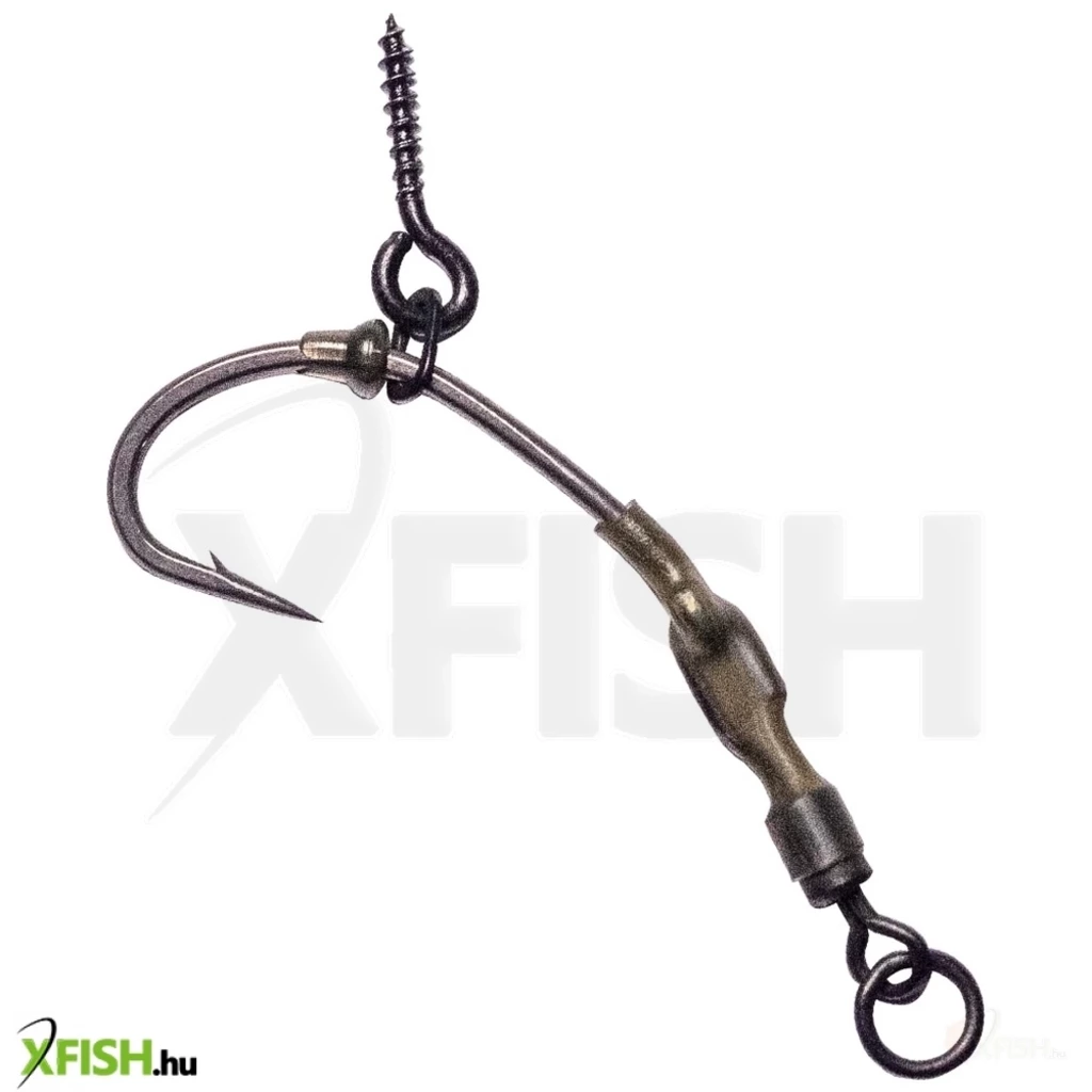 Giants Fishing Ronnie Rig With Peg Szerelt Bojlis Horog 4-es