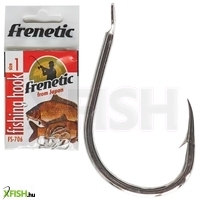 Frenetic 706 Japán Pontyozó Horog Ezüst 1-es 9db/csomag