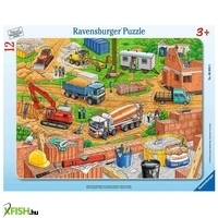 ravensburger puzzle 12 db - munka az építkezésben