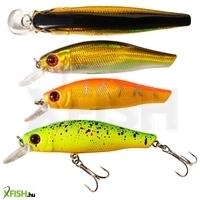 Frenetic Wobbler Raiser | Hossz: 7,5 Cm, Merülési Mélység: 0-1,2 M, Szín: Sárga / Zöld, Tömeg: 7,5 G