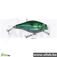 Frenetic Wobbler Pounder | Hossz: 5,5 Cm, Merülési Mélység: 0-1 M, Szín: Zöld / Fekete, Tömeg: 3,8 G