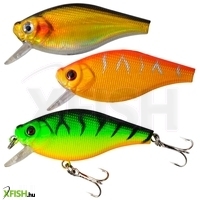 Frenetic Wobbler Pounder | Hossz: 5,5 Cm, Merülési Mélység: 0-1 M, Szín: Sárga / Zöld, Tömeg: 3,8 G