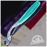 Frenetic Twister Halfarkú | Kiszerelés: 5 Db / Csomag, Méret: 7,5 Cm, Szín: Zöld / Áttetsző