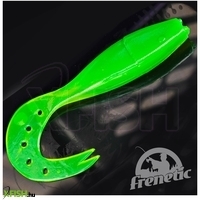 Frenetic Gumihal Twisterfarokkal | Kiszerelés: 5 Db / Csomag, Méret: 8 Cm, Szín: Zöld / Zöld
