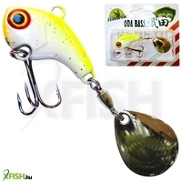 Frenetic Oda Bass Wobbler Villantós Műcsali Sárga Fehér 10g 25+30mm 1db/csomag