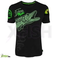 Frenetic Hs Design Csuka Mintás Horgász Póló L