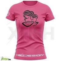 Frenetic Hs Design Női Horgász Póló Pink M