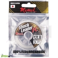 Momoi Shock Leader Fc Víztiszta Fluorocarbon Előkezsinór 30m 0.28mm 12Lbs