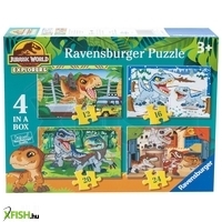 ravensburger puzzle 4in1 - jurassic world