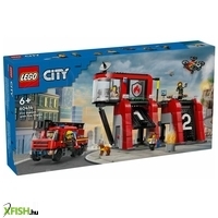 lego city fire 60414 tűzoltóállomás és tűzoltóautó