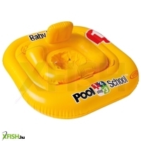 intex 56587 beülős bébi úszógumi sárga, 79 x 79 cm