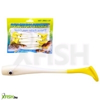 Arno Sphere Minnow Gumihal White Yellow 11cm 10db/csomag