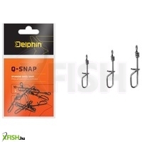 Pergető Kapocs Delphin Q-Snap / 10Db / 0,8Mm L